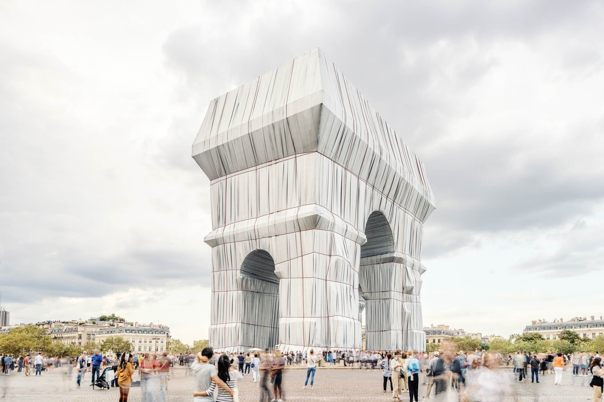LDKphoto - Christo - Arc de triomphe warpped - 04.jpg