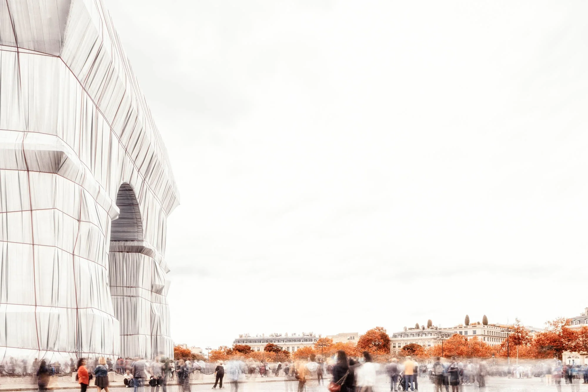LDKphoto - Christo - Arc de triomphe warpped - 33.jpg