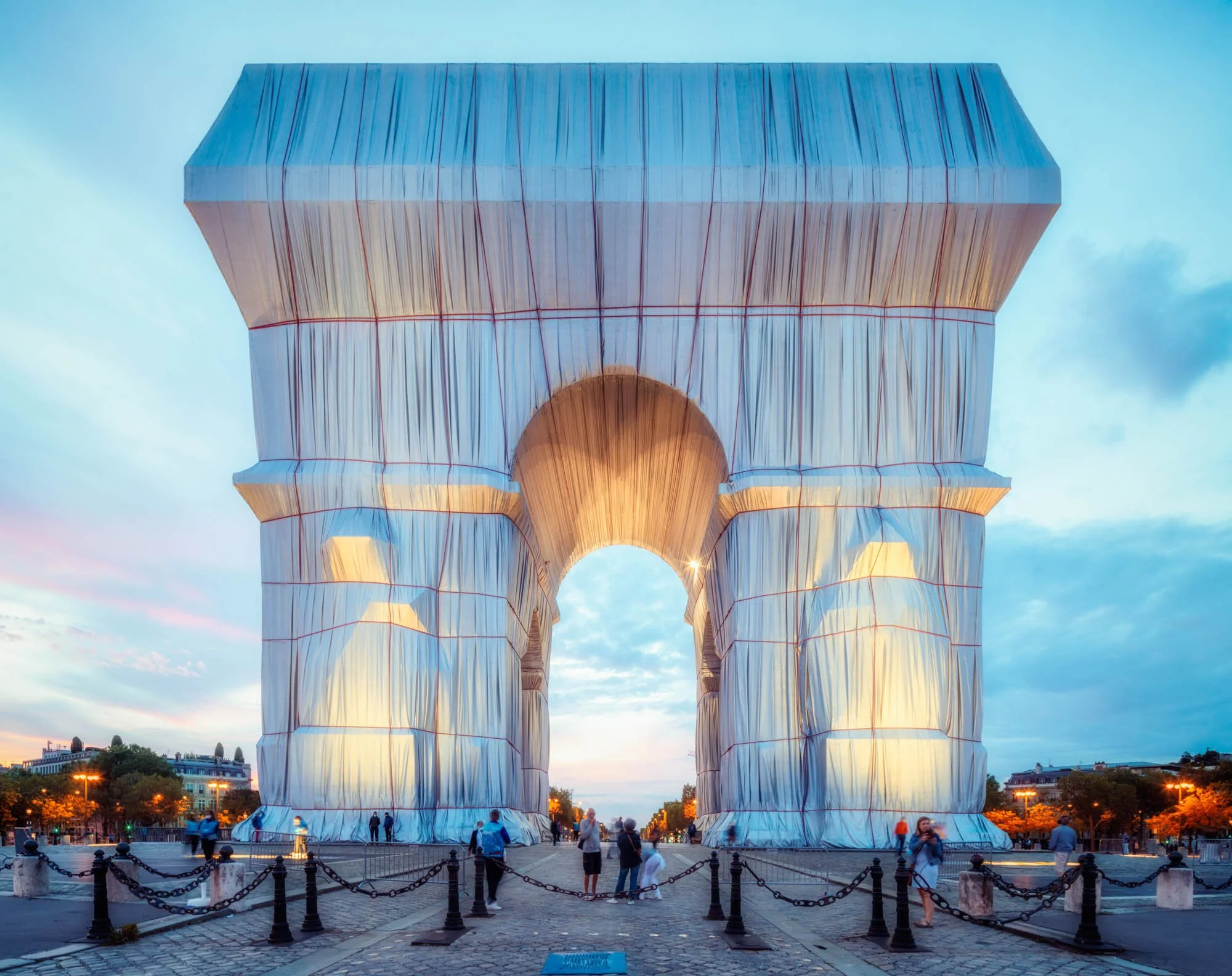 LDKphoto - Christo - Arc de triomphe warpped - 27.jpg