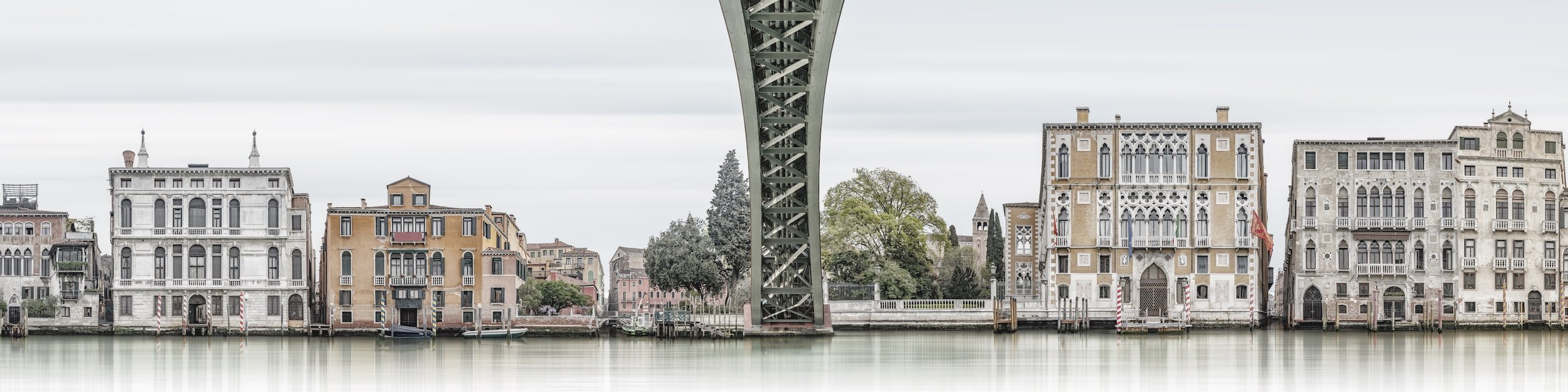 Venise, Grand Canal, panorama 04 - Pont de l'académie