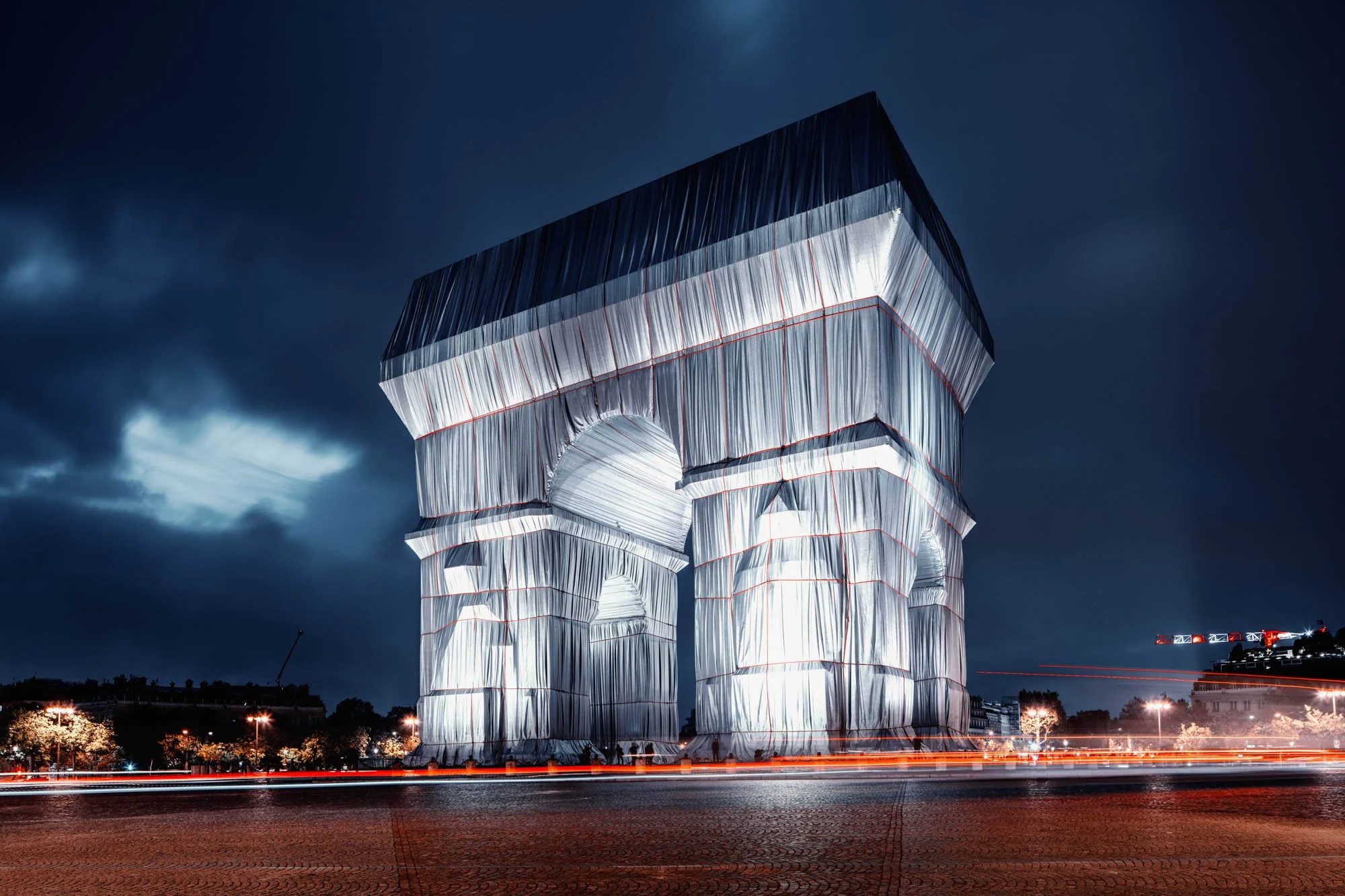 LDKphoto - Christo - Arc de triomphe warpped - 35.jpg