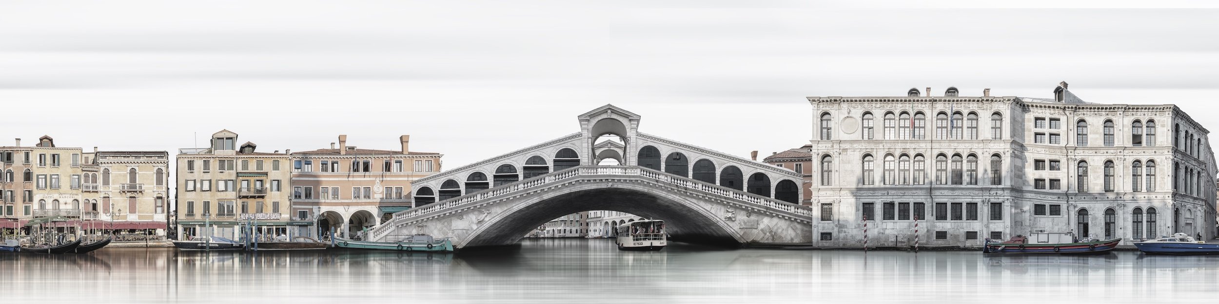 Venise, Grand Canal, panorama 07 - Pont du Rialto