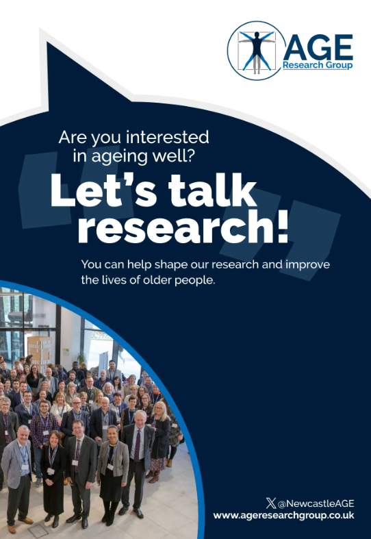Interested in ageing well? Let's Talk Research!
