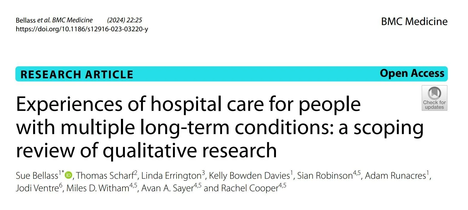 Experiences of hospital care for people with multiple long-term conditions