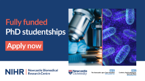 2 x Fully-funded PhD Studentships open for applications