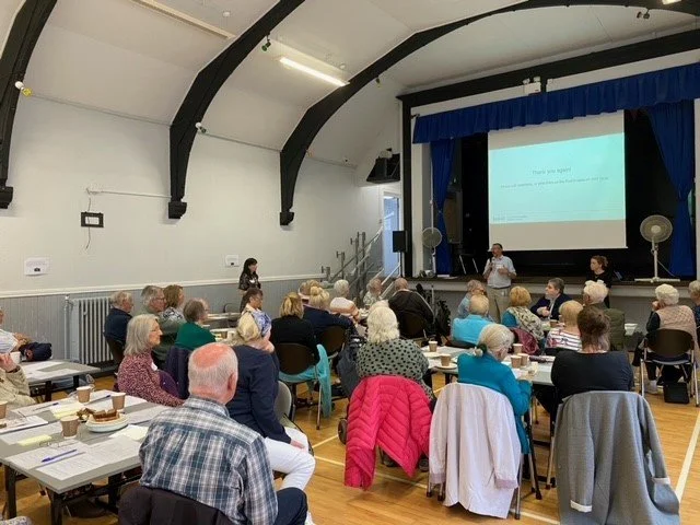 Tea, cake and study results with Professor Miles Witham and Dr Claire McDonald