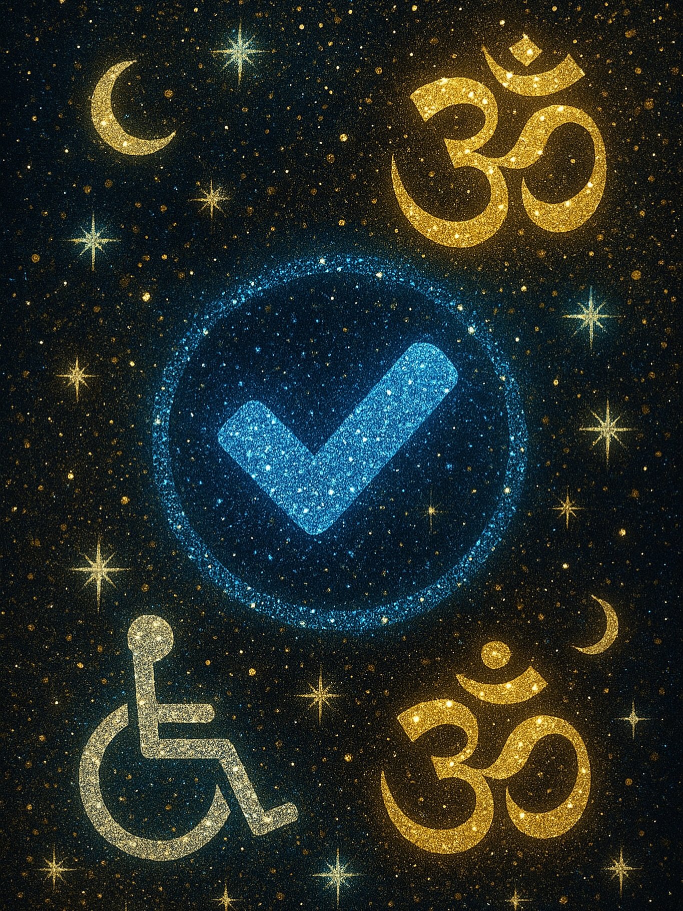 ✨ Not All That Glitters… ✨
We’re surrounded by signs and symbols, blue ticks, clean aesthetics, curated vulnerability that whisper “this is what success looks like,” or “this is what safety feels like.”
But not