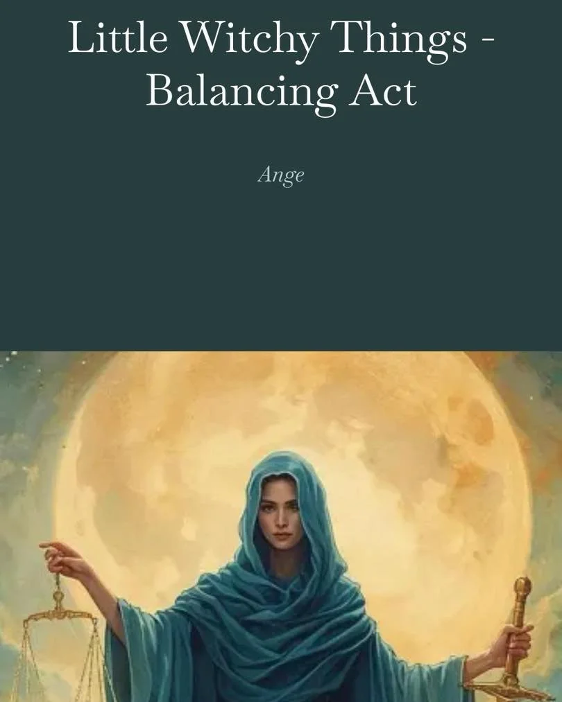 ✨ New on Substack ✨
This week’s Little Witchy Things has taken a different path, I’ve shared it over on my Substack. We’re exploring the theme of balance as we move toward the equinox, weaving together ritual, reflection, and the ve