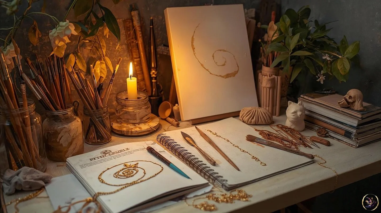 ✨ October Art Witch Journal is Live! ✨

Hello creative alchemists! October&rsquo;s journal is here, filled with reflections, DIY oracle insights, seasonal art prompts, and magic to guide your creative practice. Step into the energies of the Libra New