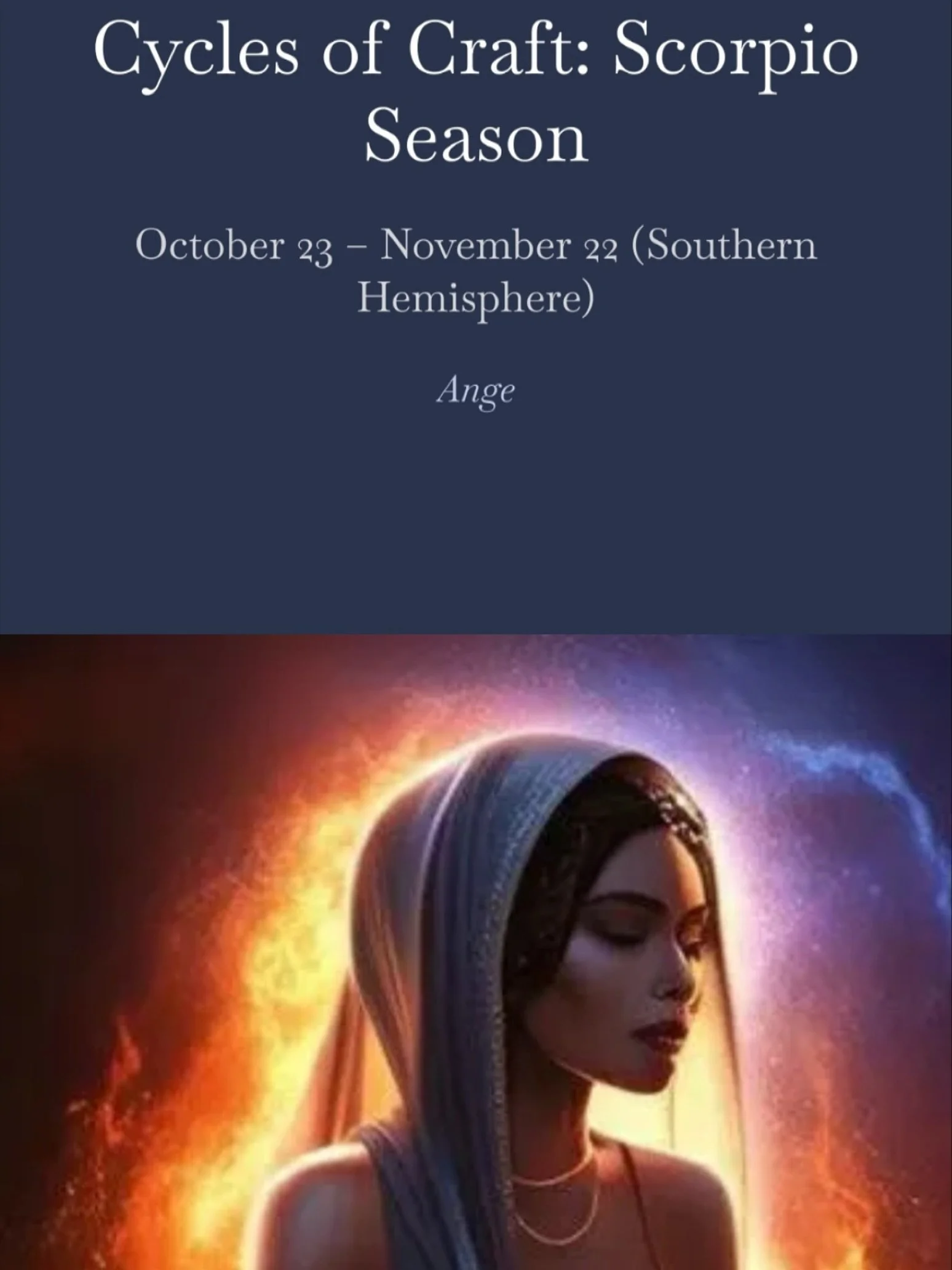 ✨ Cycles of Craft: Scorpio Season 💫

We&rsquo;ve entered Scorpio Season October 23 to November 22 a time to dig deep, honour the shadow, and embrace transformation.
This is where endings make way for beginnings, where truth rises from beneath the su