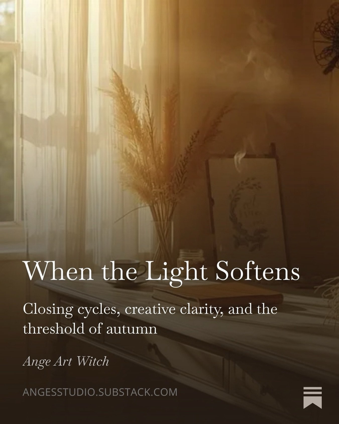 Art Witch Journal is now up 🌿
Exploring seasonal transitions, creative cycles, studio life, and the shift into autumn.

Featuring:
&ndash; Art Witch Musings: Tending the Flame
&ndash; Artist of the Season: Leonora Carrington
&ndash; Journal prompts 