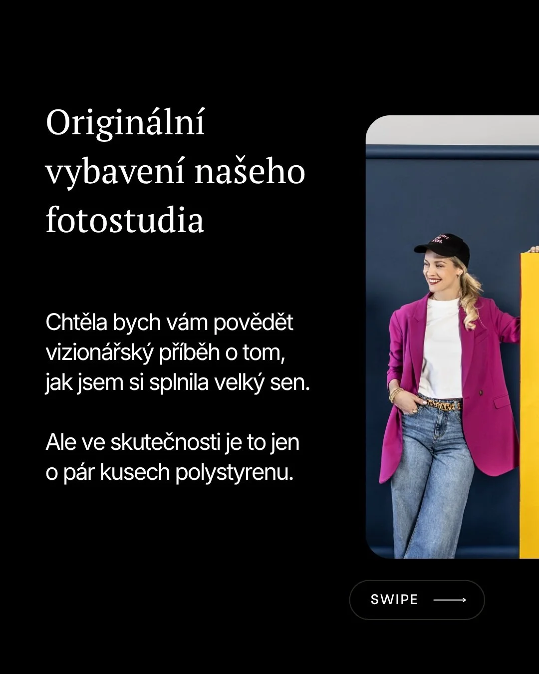 Jak vzniklo to nejuniverz&aacute;lněj&scaron;&iacute; vybaven&iacute; na&scaron;eho fotostudia? 🎨👇

(EN text below 🇬🇧)

Myslela jsem si, že v&yacute;roba custom barevn&yacute;ch geometrick&yacute;ch panelů bude z&aacute;ležitost na jedno odpoledn