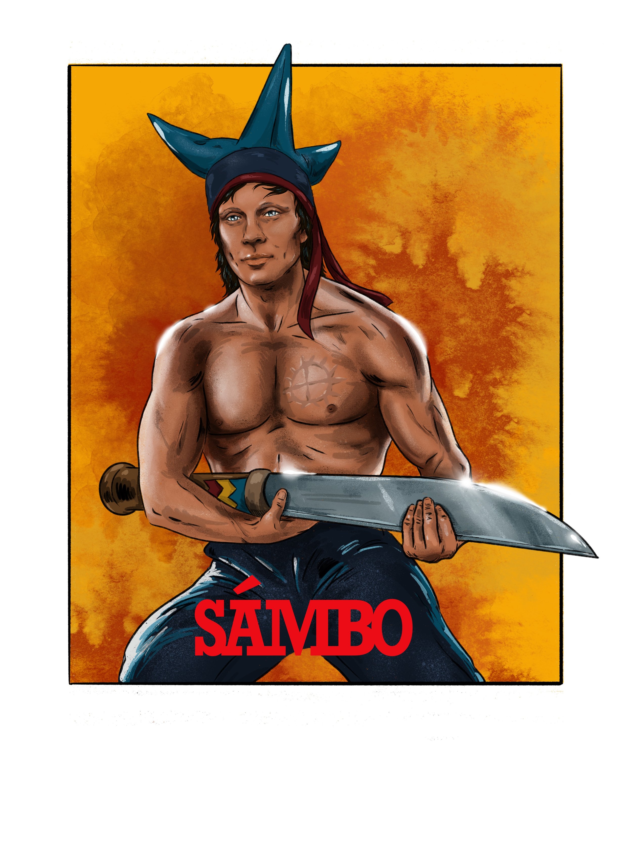 SÁMBO Postcard (A5)