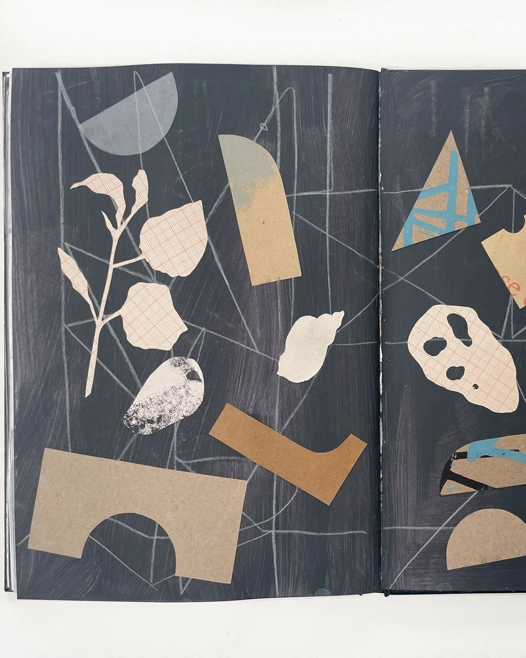 Gathering, collecting, cutting, editing. 

Finding shapes and carving them into lino (or cutting them out of paper) has brought a gentler pace this winter, a calm focus whilst the rain pounds. I&rsquo;m enjoying the careful craft of it.

This year&rs