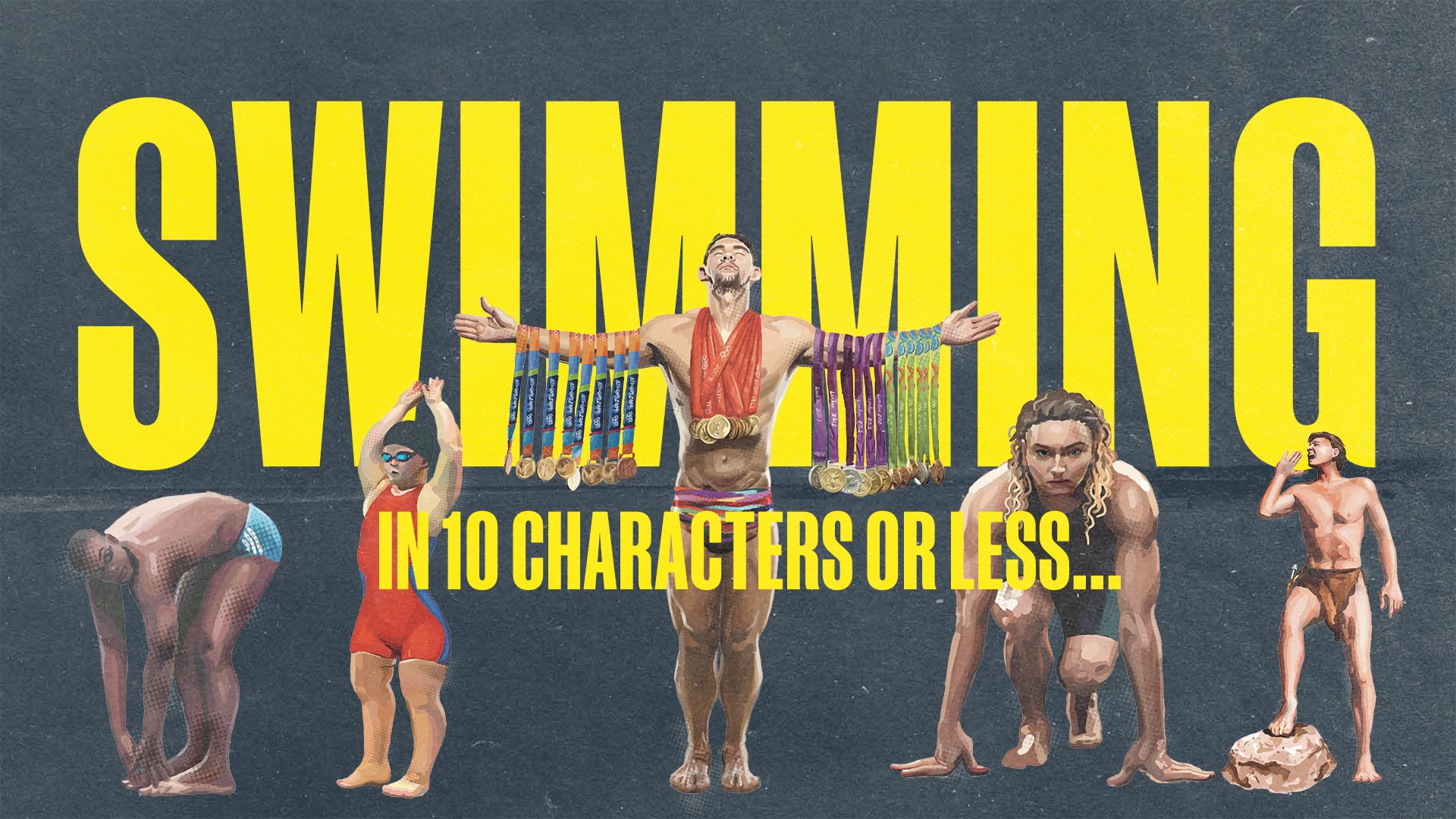 Swimming In 10 Characters Or Less
