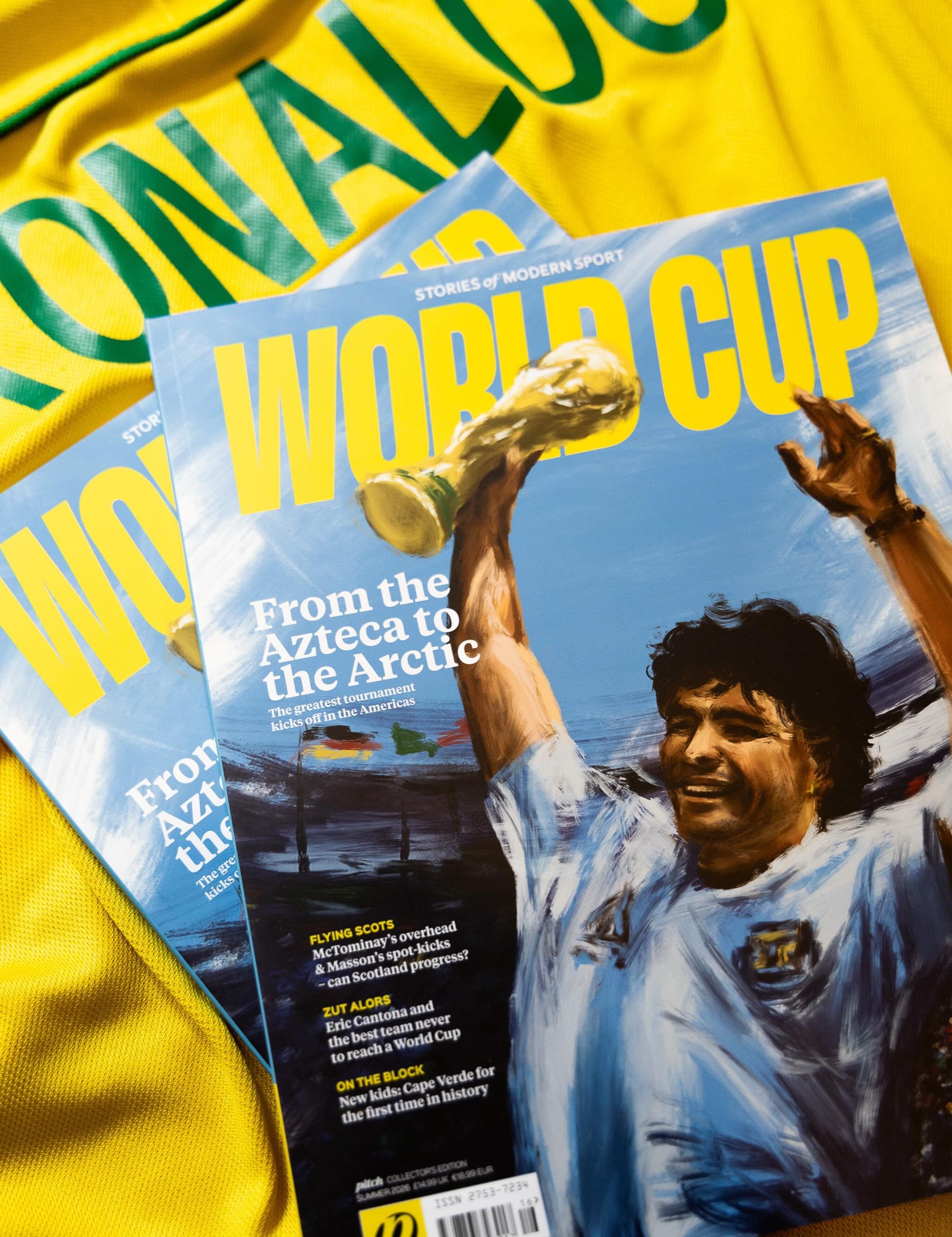 T-MINUS 1 DAY TO GO... 

Our World Cup issue has cruised through the Group Stage and is now entering the knockout rounds of its availability.

Pick up your copy at these selected venues:
@casamagazinesnyc 
@goodnews.soholondon.magazines 
@magalleriab