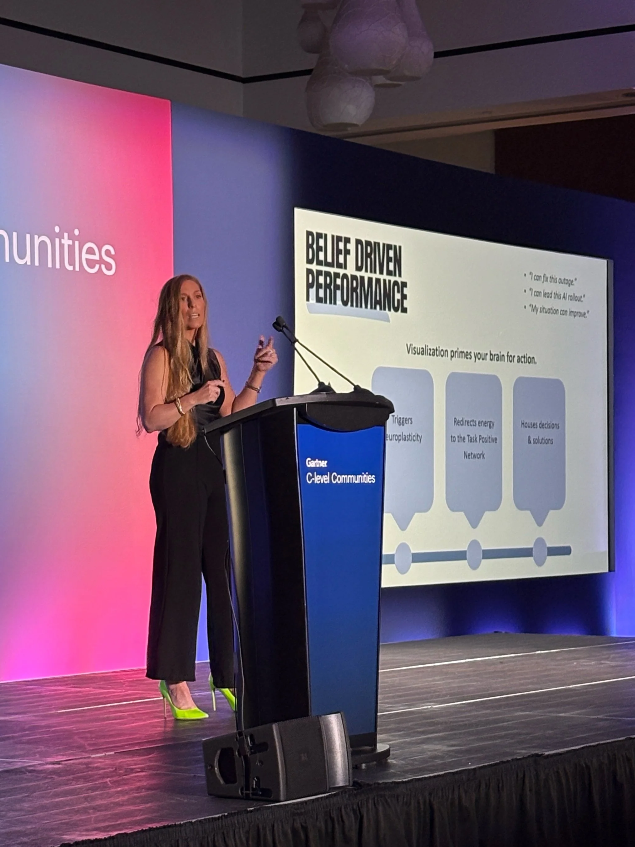 Megs Gelfgot resilience keynote for Fortune 500 clients