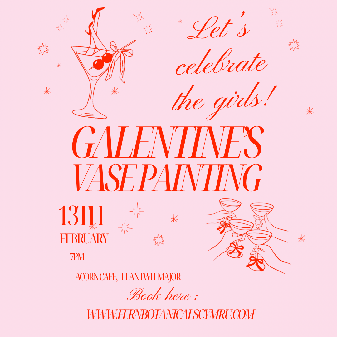 Galentines Vase Painting - Llantwit Major