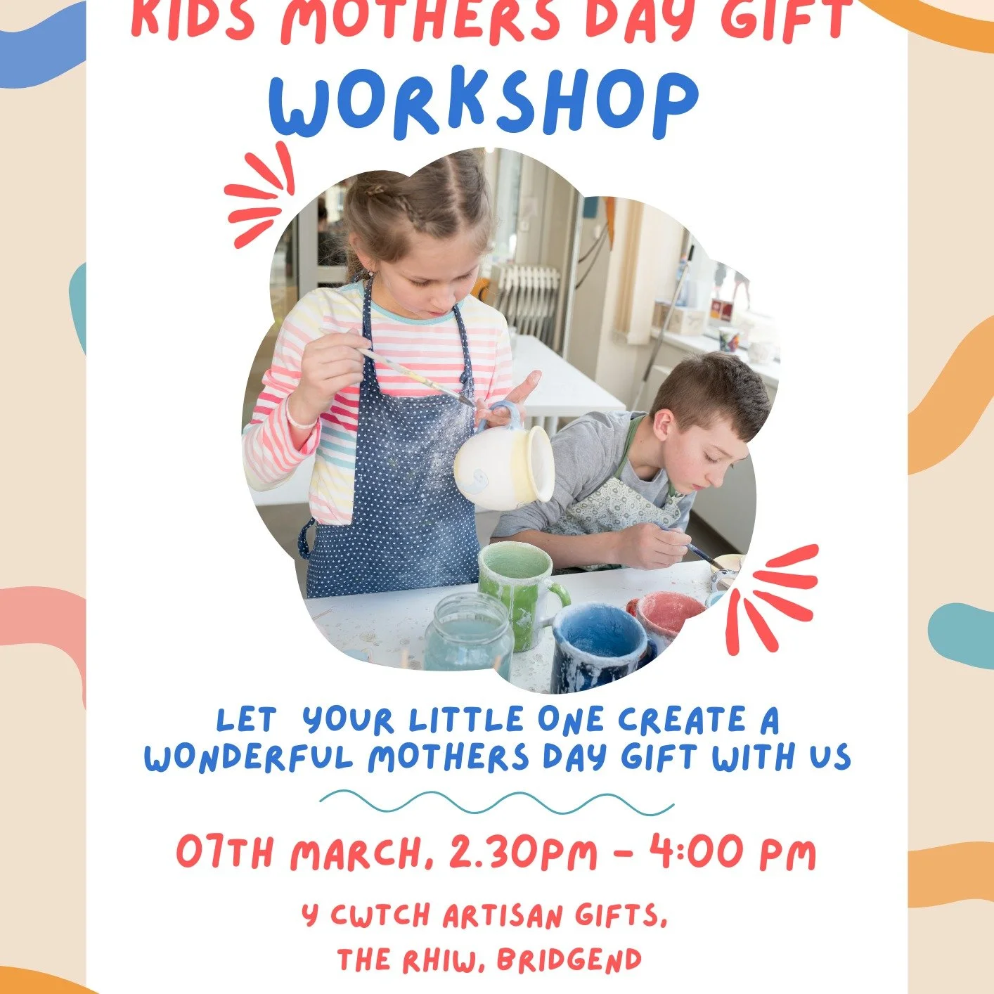 We&rsquo;re so excited to be coming back to Y Cwtch in Bridgend with a range of beautiful workshops &mdash; and this time, we&rsquo;ve even included the little ones in your lives! 🤍

Why not join us for a cosy, relaxed session, bring a friend along,