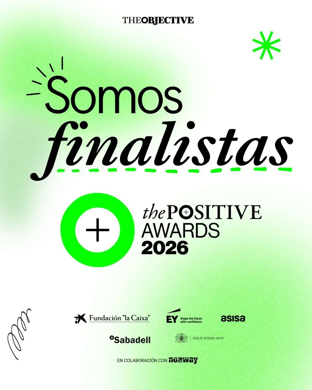 Finalists for The Positive Awards 2026