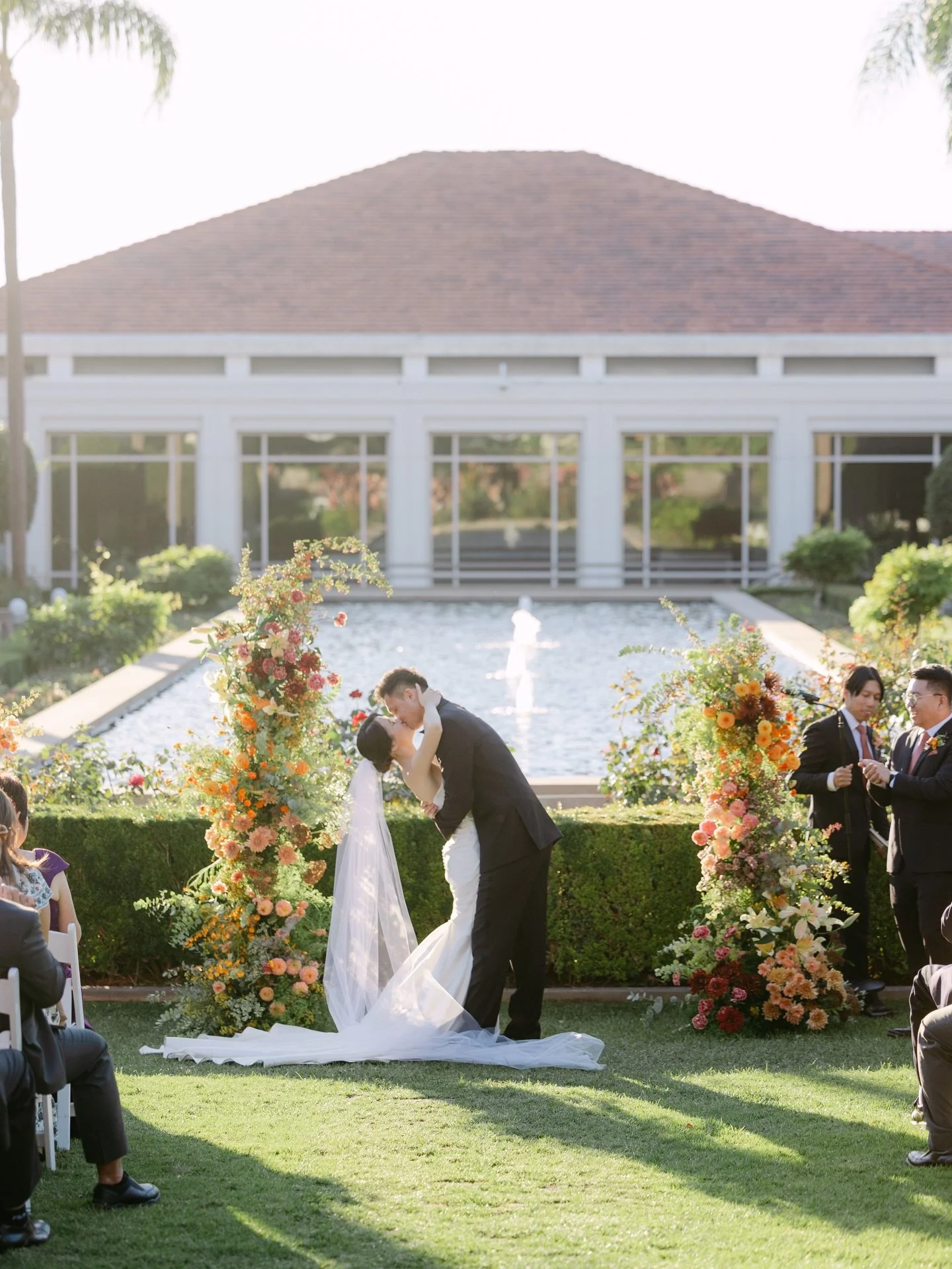 Cathy &amp; Garwing at @nixonlibraryevents

Planning @theyesstory 
Photo &amp; Video @bryte.moments 
HMUA @veronica_savonnah
Catering @whitehouse_catering 
Florist @daisydaisyflorals 
Photobooth @hiddengemphotobooths 
Cakes @pattys.cakes 
Dessert @ca