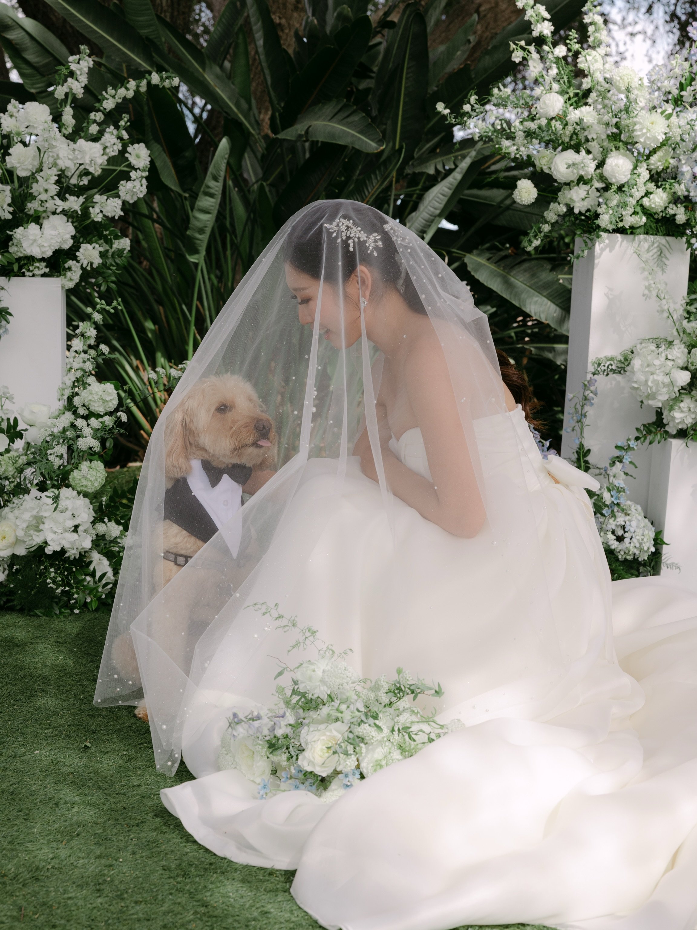 LOML and BFFL on my wedding day 🥰