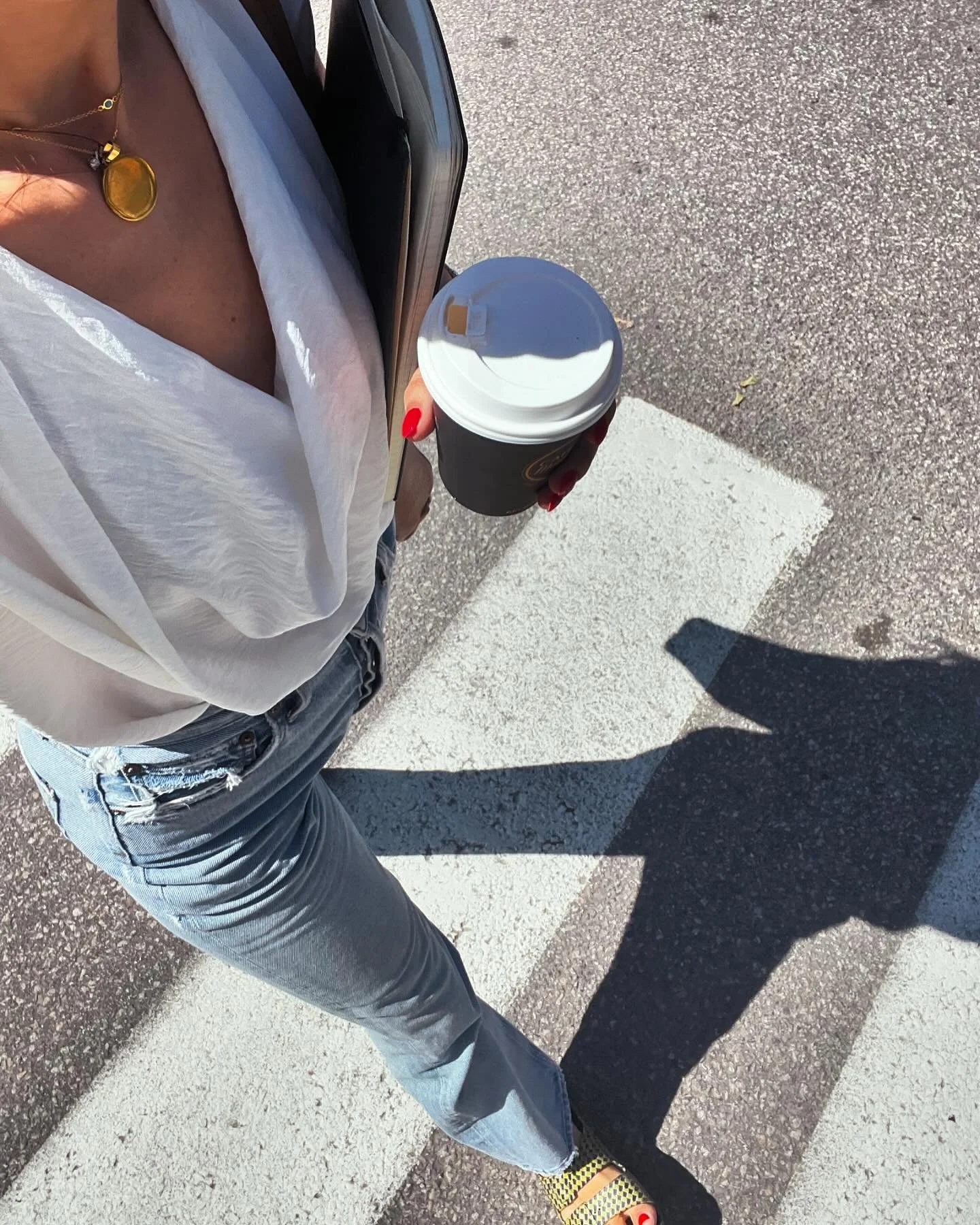 Wherever you are, be there totally.