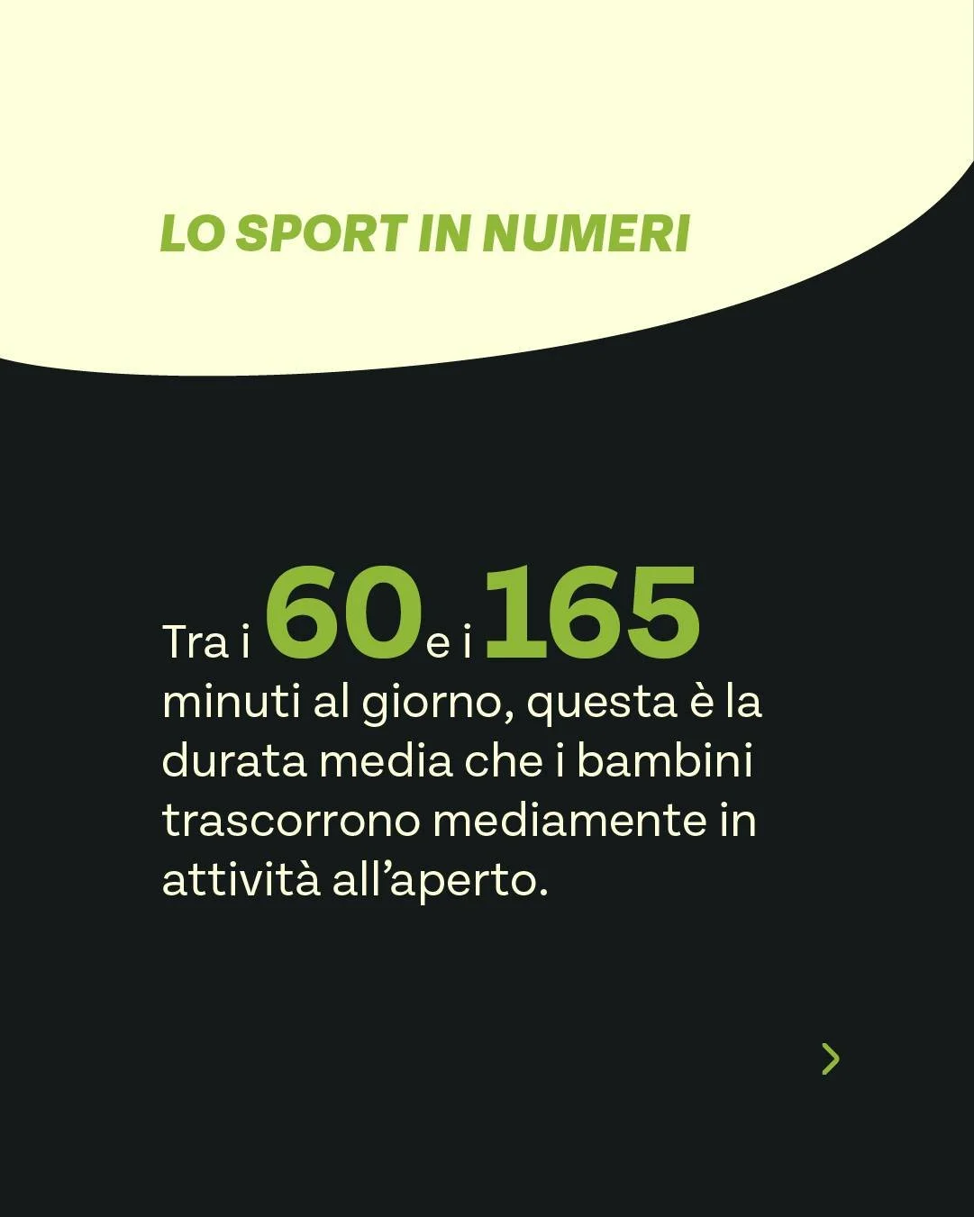 ⛹ Ogni minuto all&rsquo;aria aperta &egrave; un passo in pi&ugrave; verso un&rsquo;infanzia pi&ugrave; sana e felice. Il gioco all&rsquo;aria aperta &egrave; un elemento chiave per uno sviluppo sano e attivo nei bambini.

Garantire l&rsquo;accesso qu