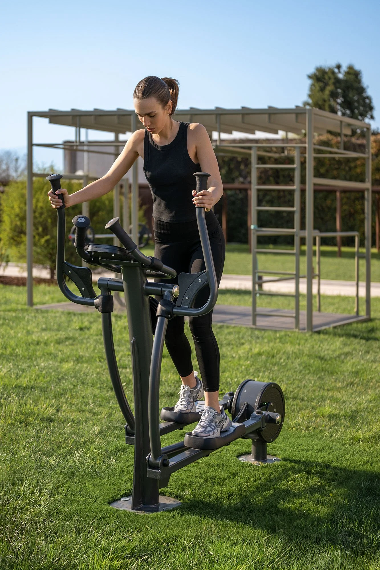 ellittica rechargeable skyfitness cardio line pro