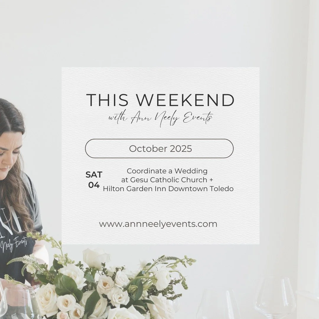 Let's get A + N married! 🤍🥰
.
.
.
Ann Neely Events · Midwest Full-Service Wedding Planning · Northwest Ohio Wedding Planner · Day-of Wedding Coordinator Near Me · Toledo Wedding Coordinator · Detroit Wedding Plann