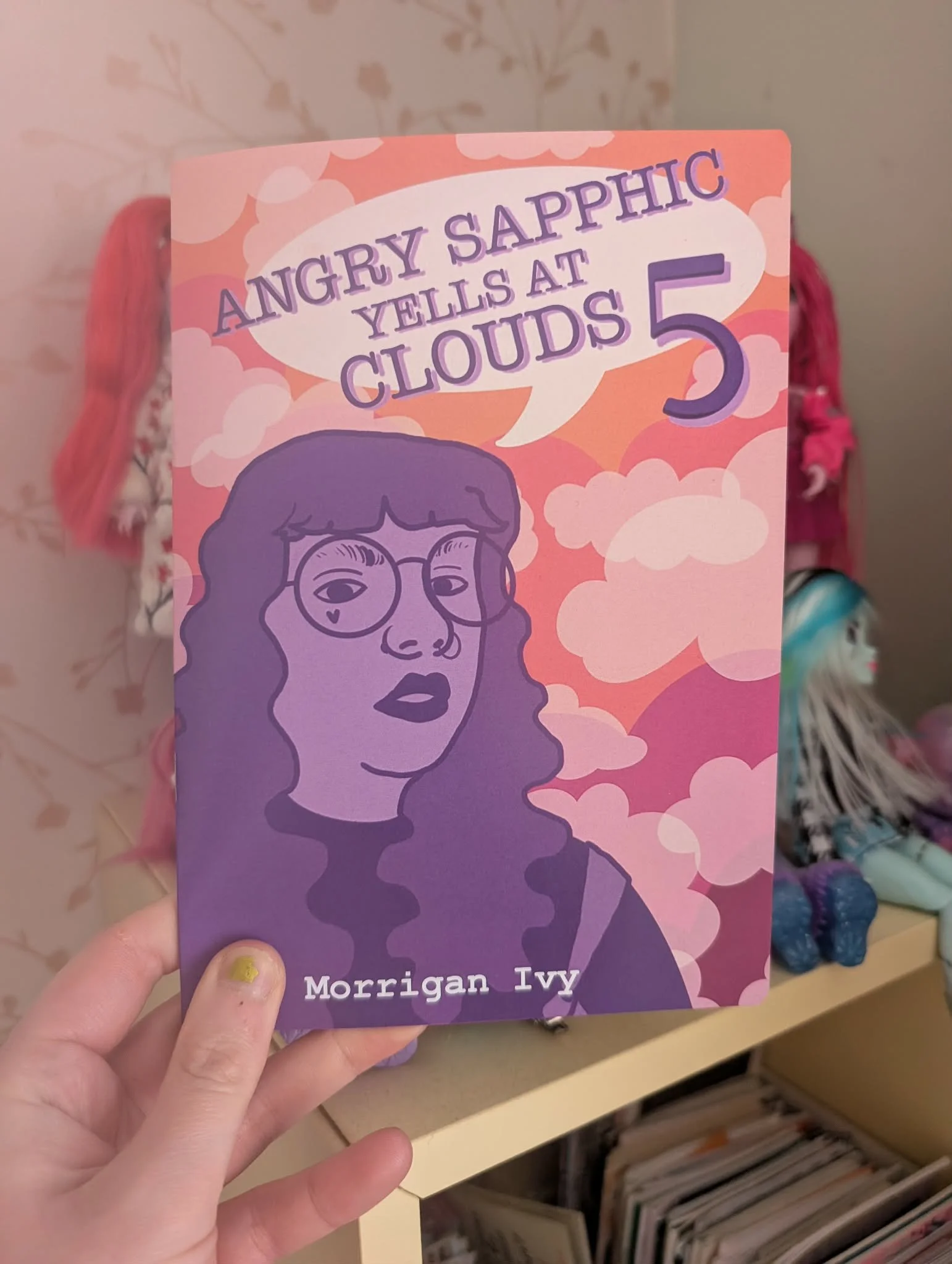 Angry Sapphic Yell's At Clouds 5