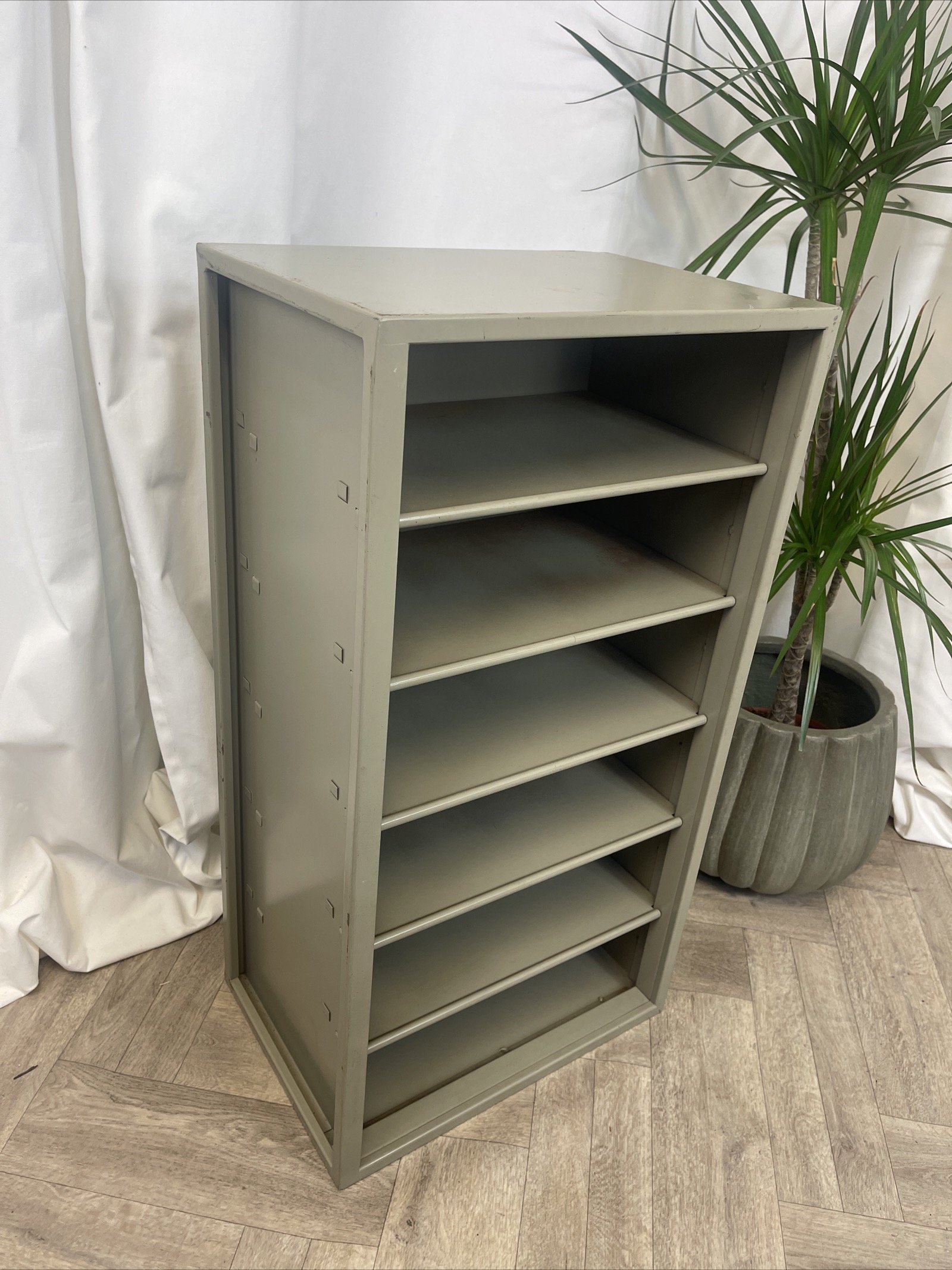 Metal office paper organisation vintage industrial