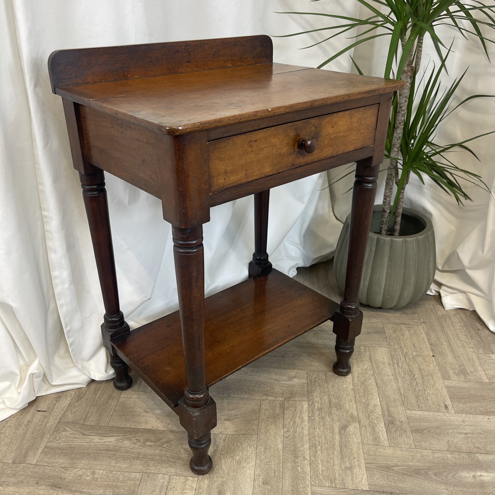 Vintage sink cabinet stand with drawer