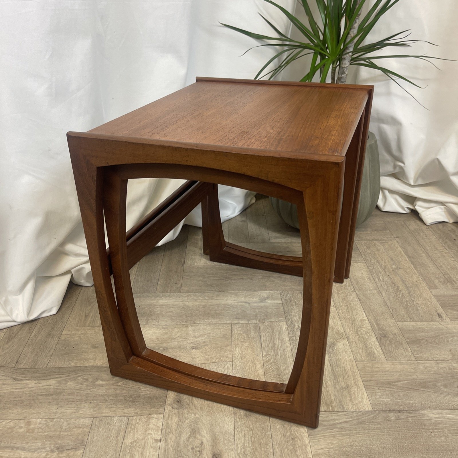 G Plan side tables, mid century nest of tables