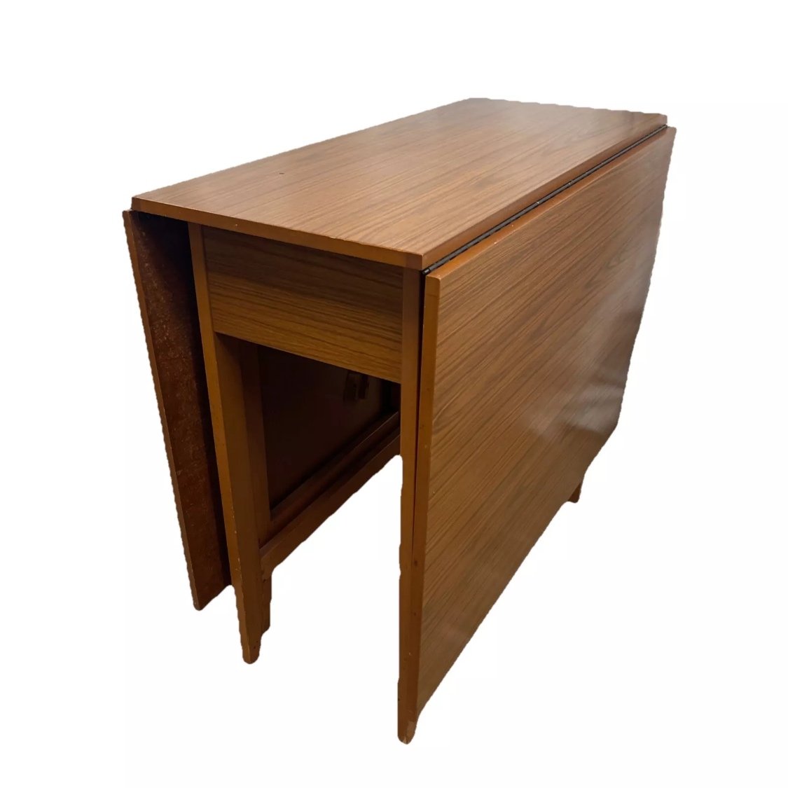 Mid century drop leaf dining table