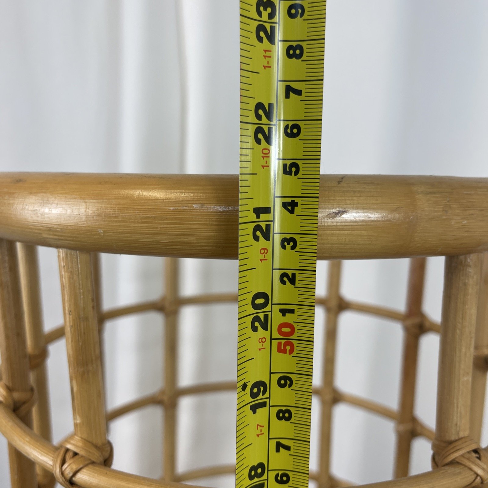 Made in italy bamboo mid century umbrella stand