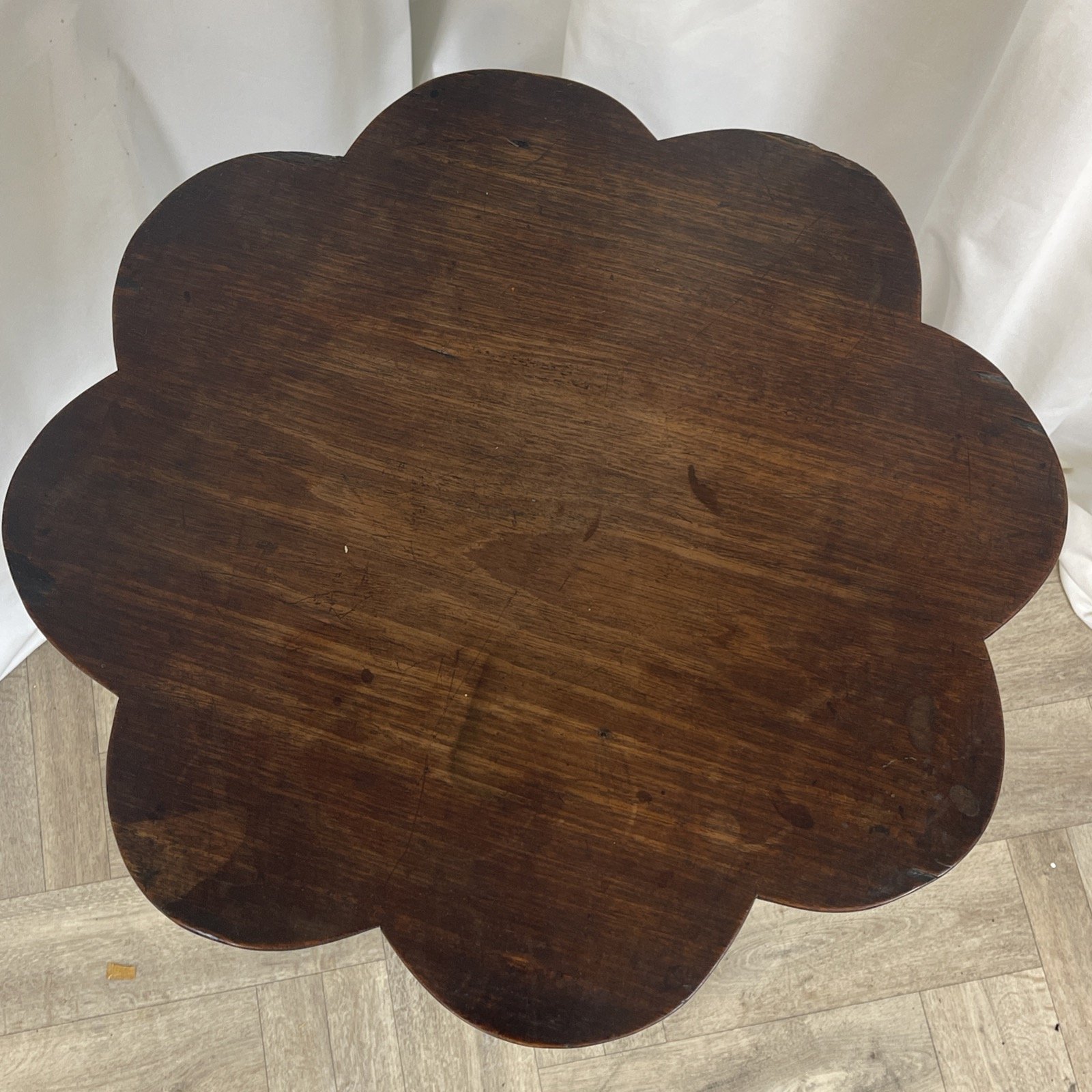 Beautiful wooden decorative side table