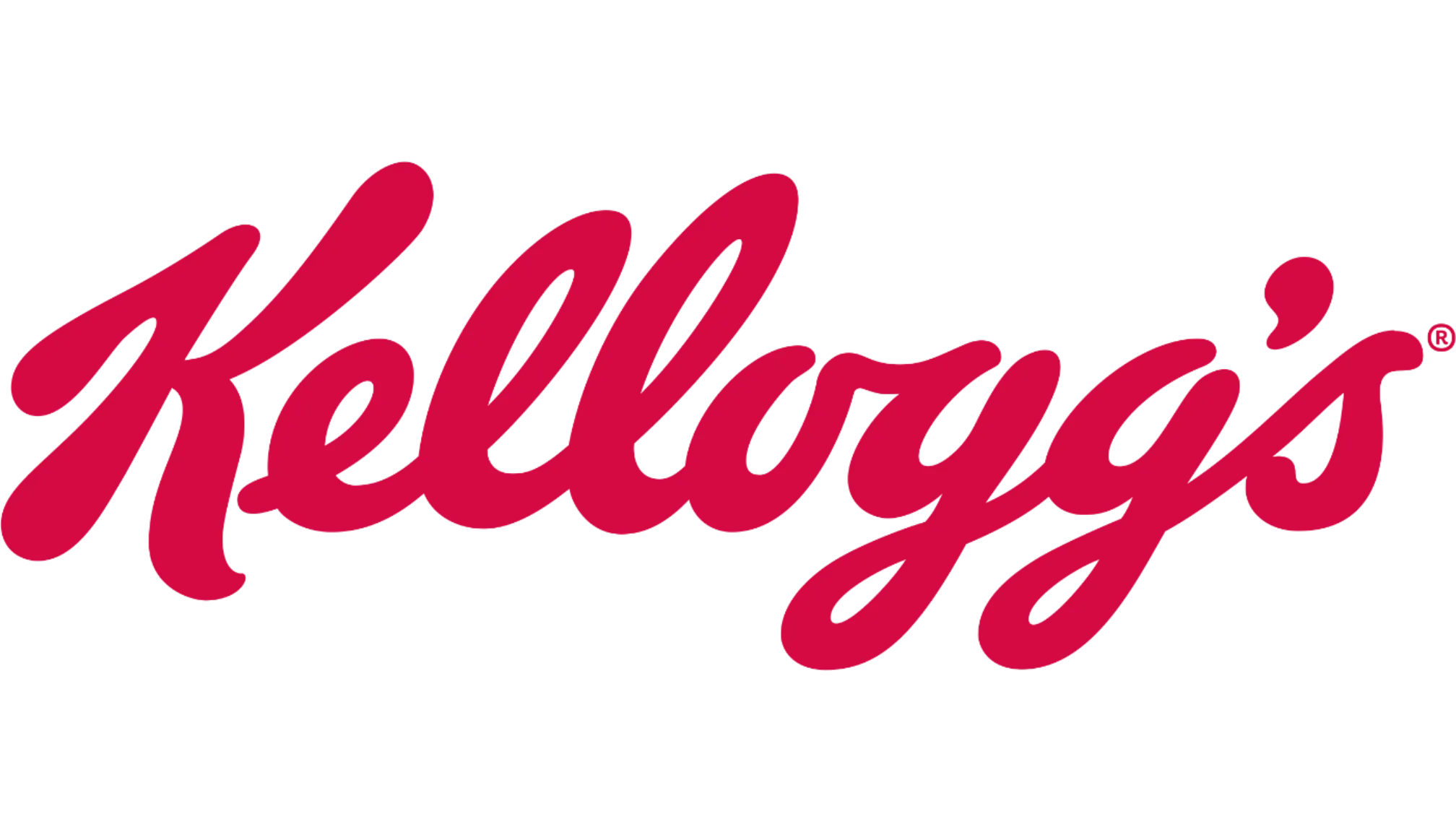 Kellogg's logo in red cursive text on a white background.