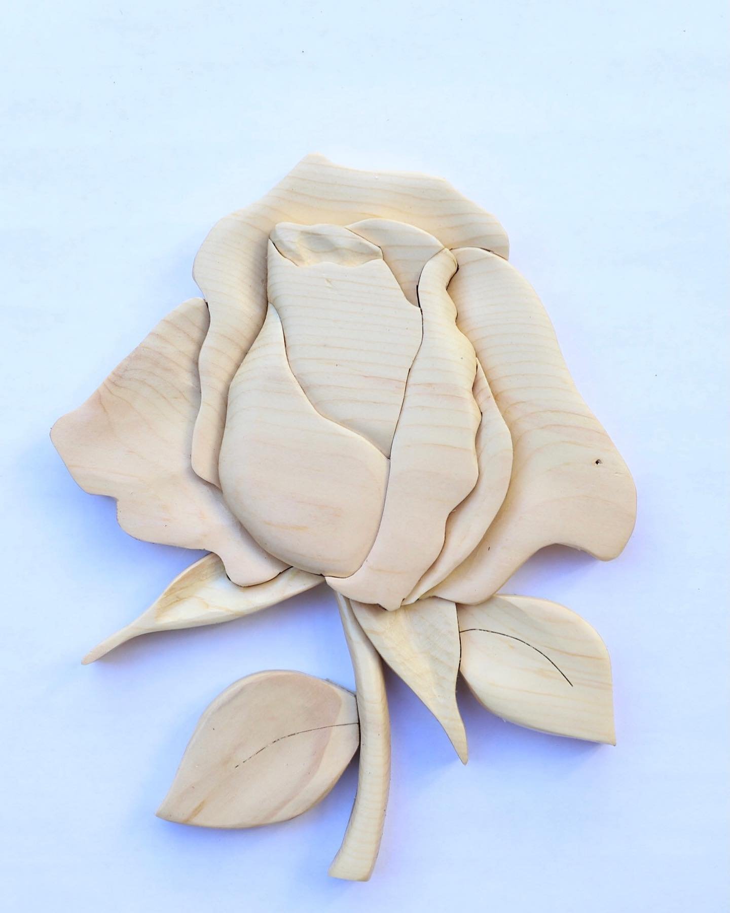 This simple rose happened to be one of the most meaningful pieces I&rsquo;ve completed to date. Read below for the whole story and lesson I learned. 
.
Buckle in&mdash; it&rsquo;s a bit long: The story starts with a phone call from an older gentleman