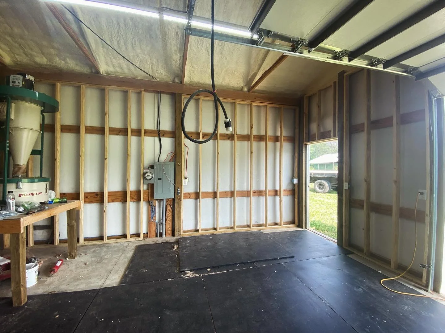 It&rsquo;s been quiet on here lately, but it&rsquo;s been a full spring and summer of shop upgrades behind the scenes. We started by replacing the ridge cap&mdash;no more leaks, and no more greenhouse effect from the old skylight. Huge win.

Then we 