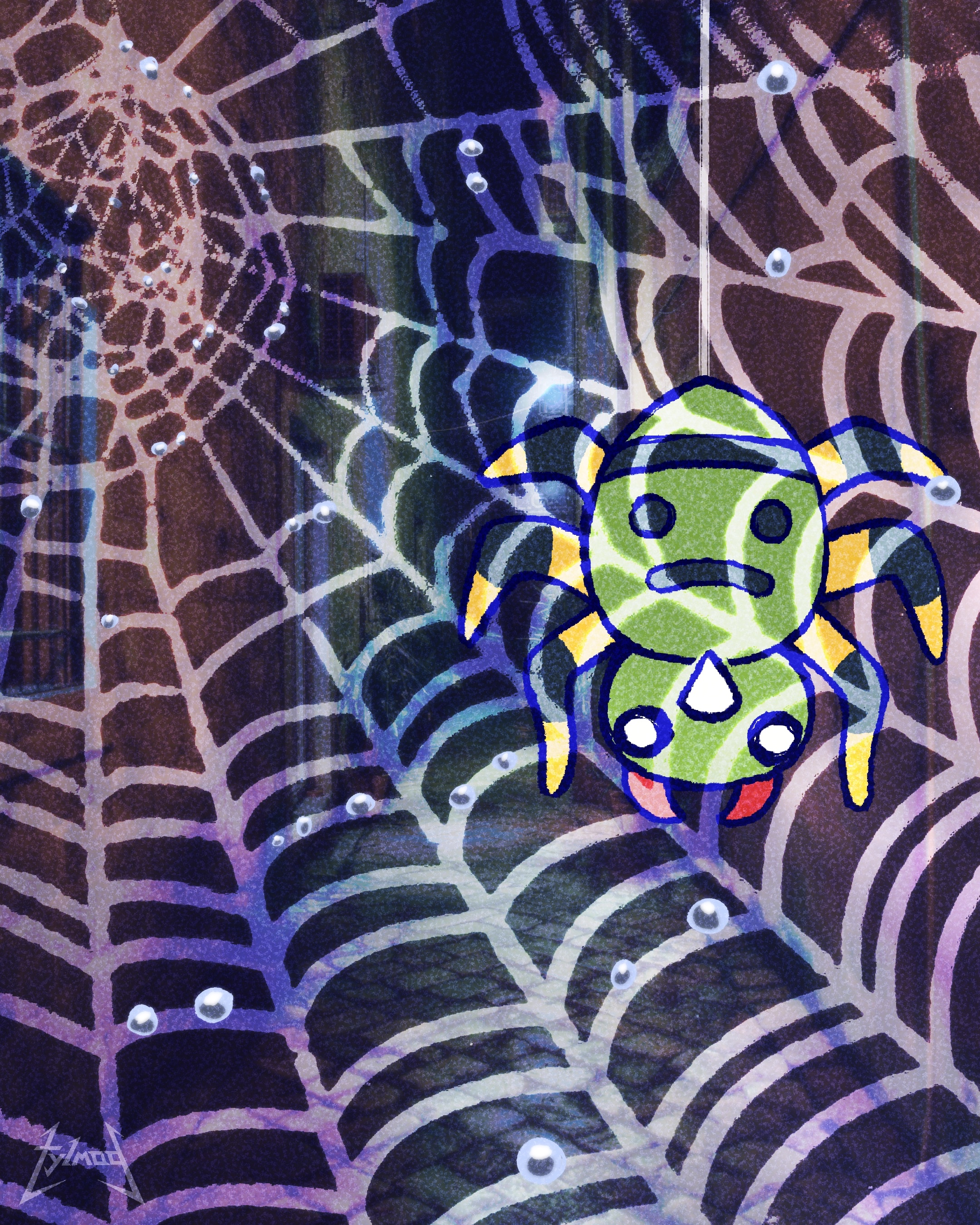 Entry for #peachtober25 on Instagram 22: Web