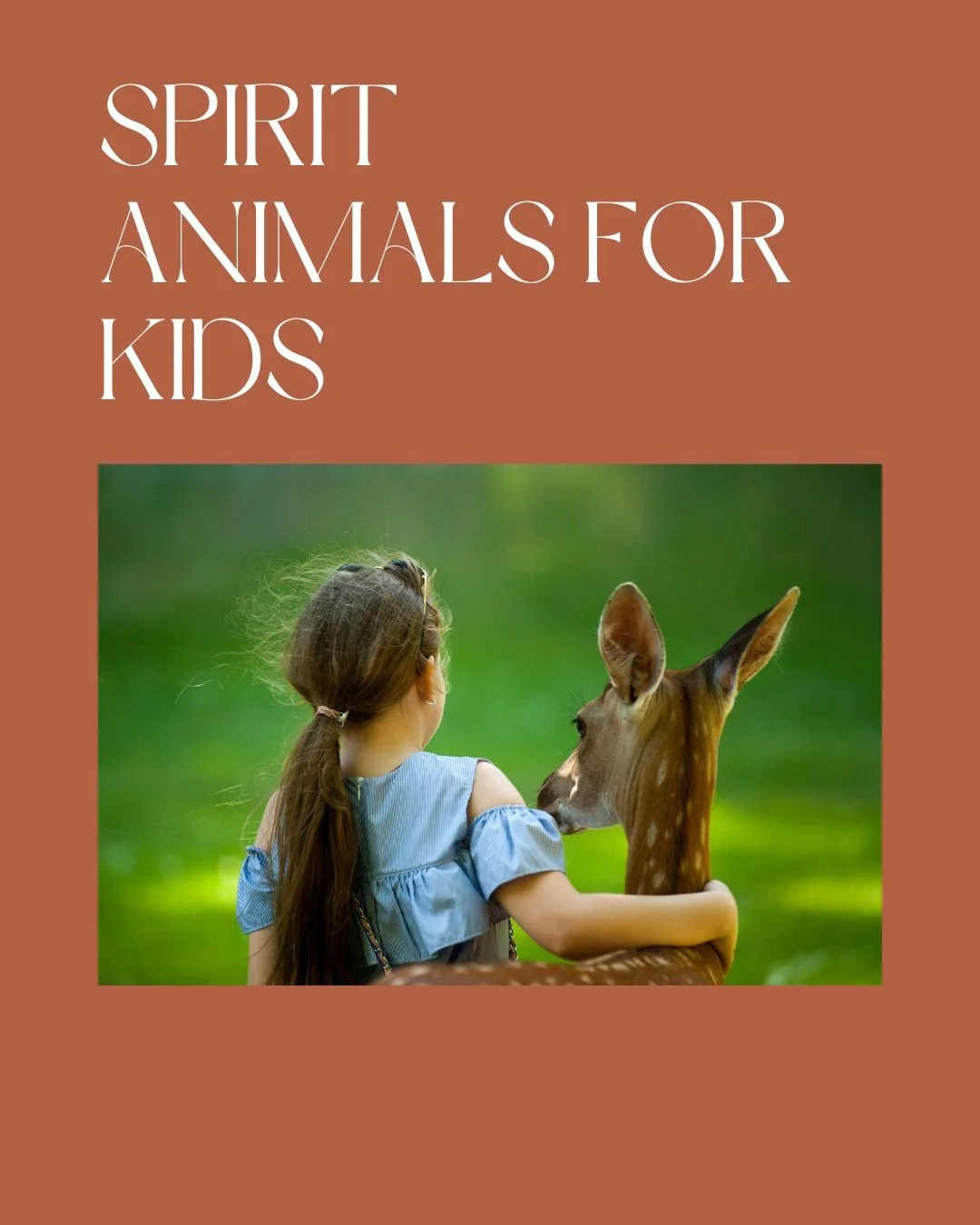 Spirit Animals For Kids (Kindergarten-3rd)