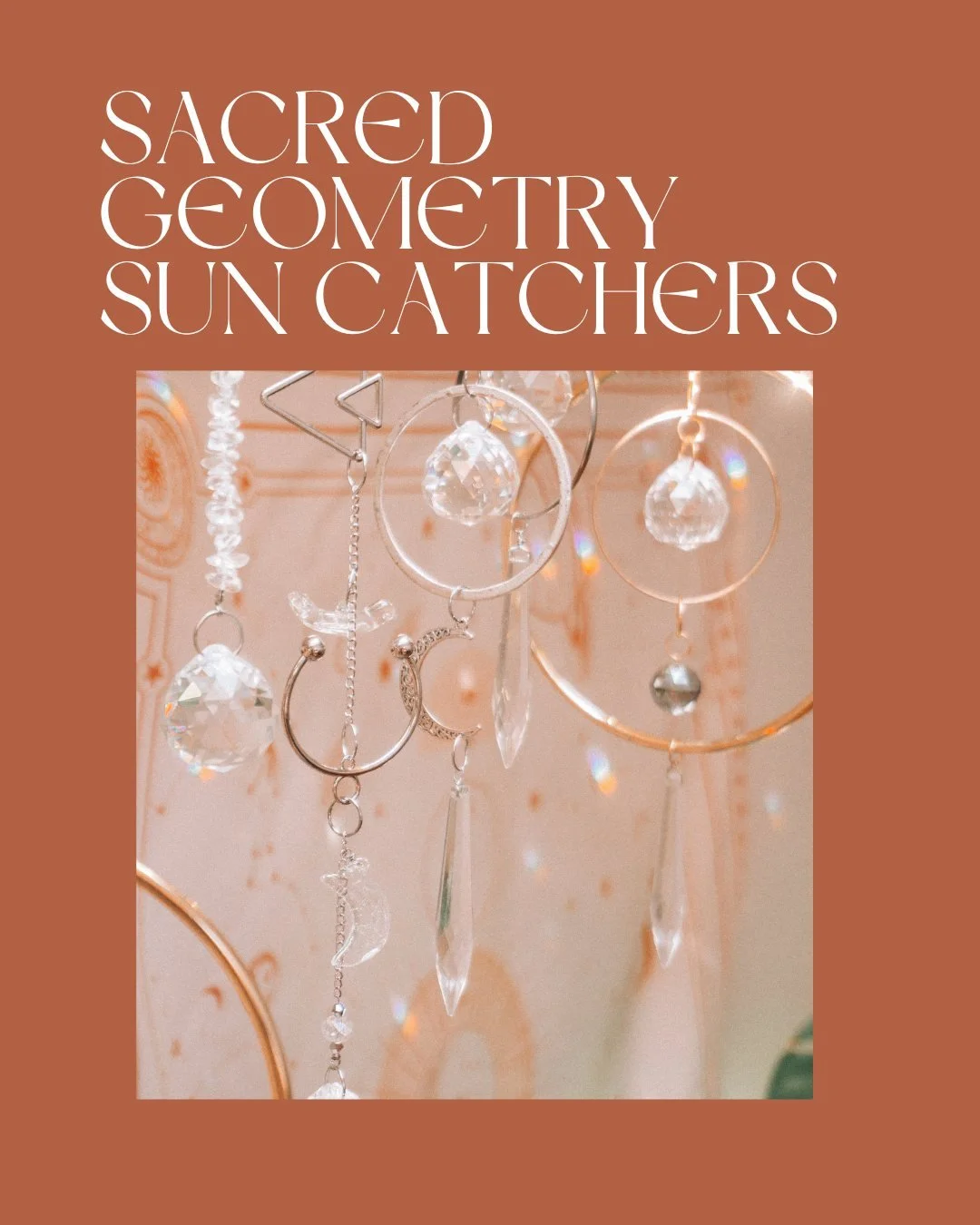 Sacred Geometry Sun Catchers