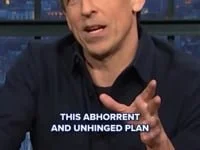 seth meyers can say it under Trump