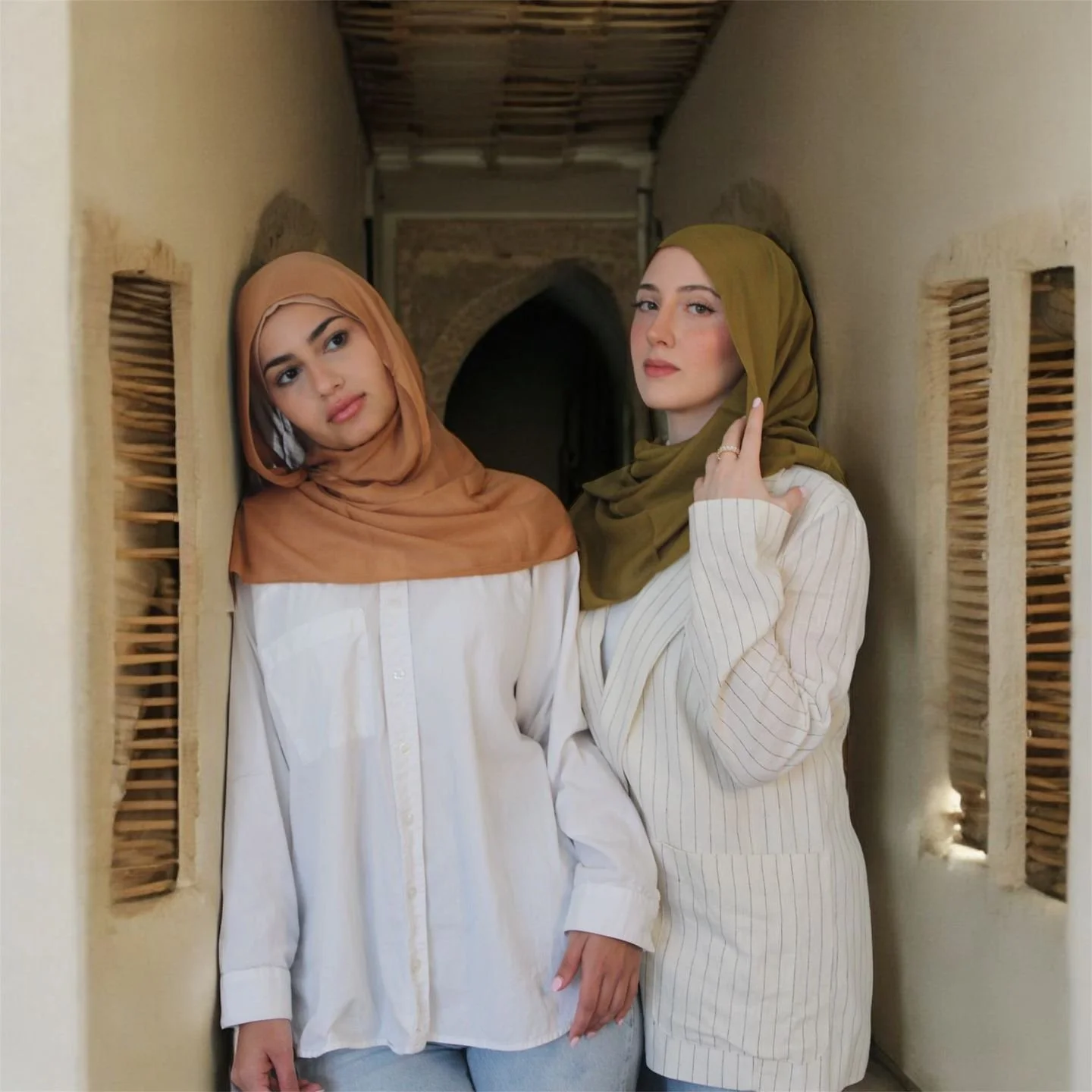 CAMEL X OLIVE 
Lightweight&bull; Pinless&bull; Soft 
 MODAL - LIMITED QUANTITIES- 
- All eyes on 🇱🇧 + 🇵🇸 + 🇸🇾 ! 💔 

#حجابات_قطن #حجابات_حديثه #حجاب_اونلاين  #hijabstore #hijabiinhouston #hijabshop
