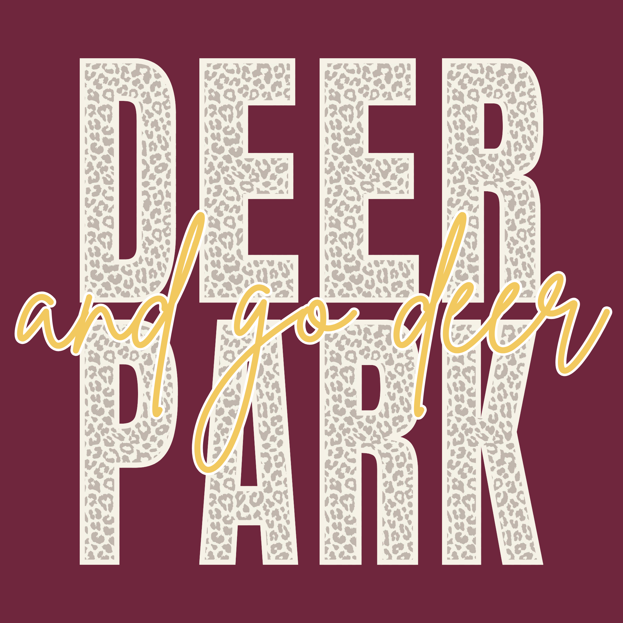 Pink Floral Deer Park - White Leopard Deer Park.png