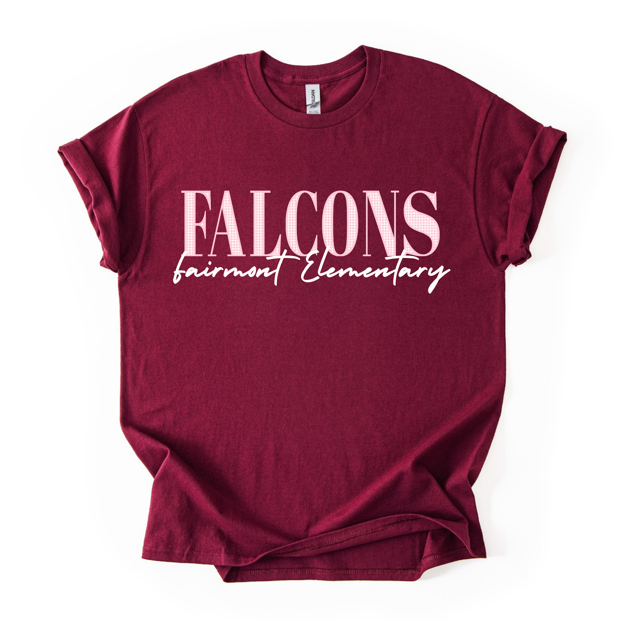 Gingham Falcons T-Shirt