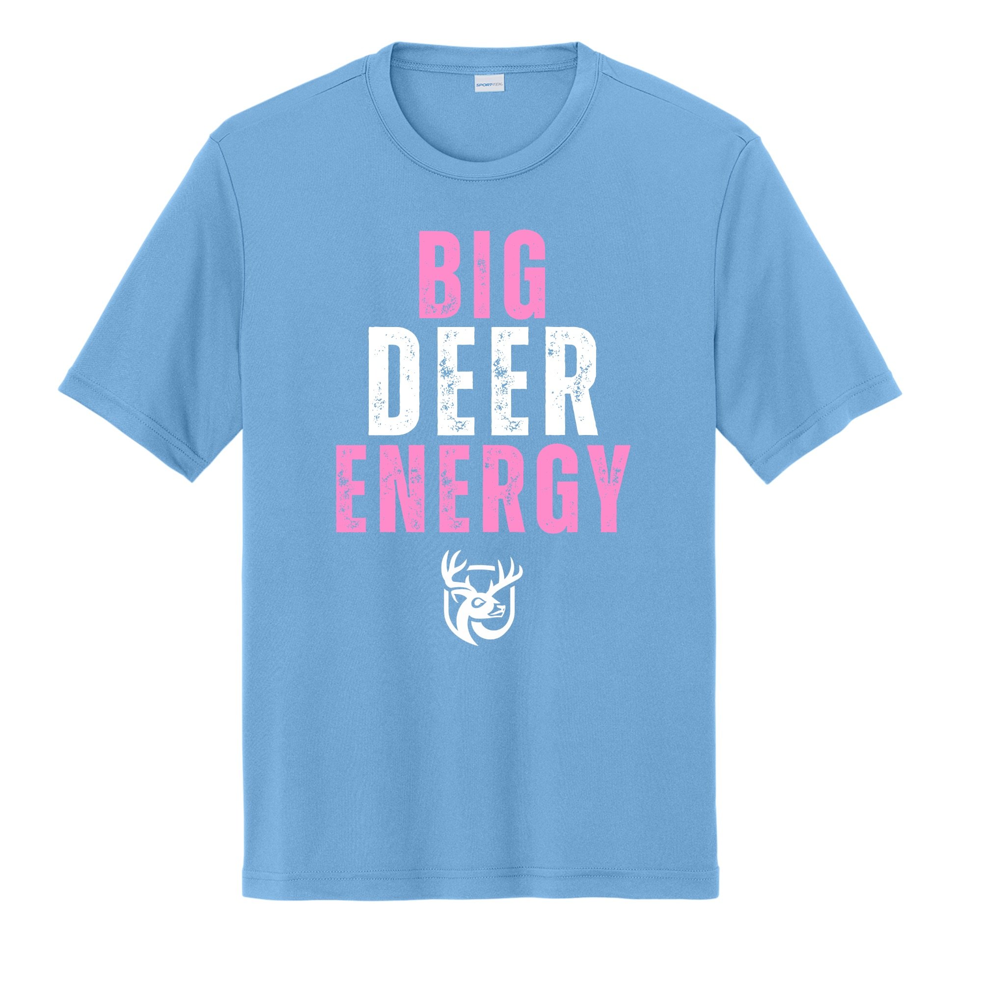 Blue Big Deer Energy Performance T-Shirt