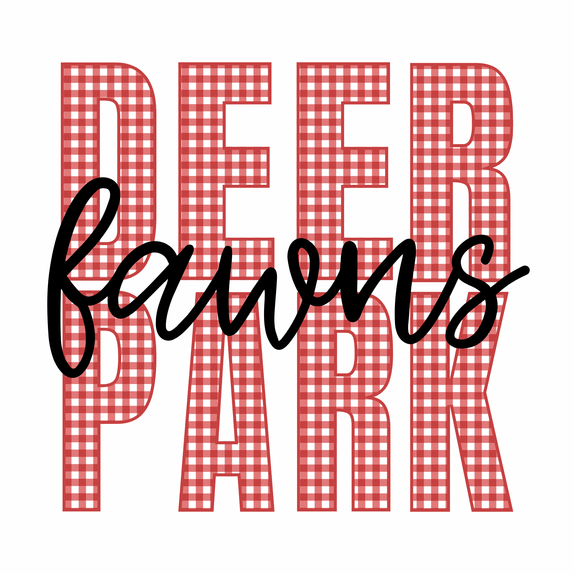 Pink Floral Deer Park - Gingham DP Fawns.png