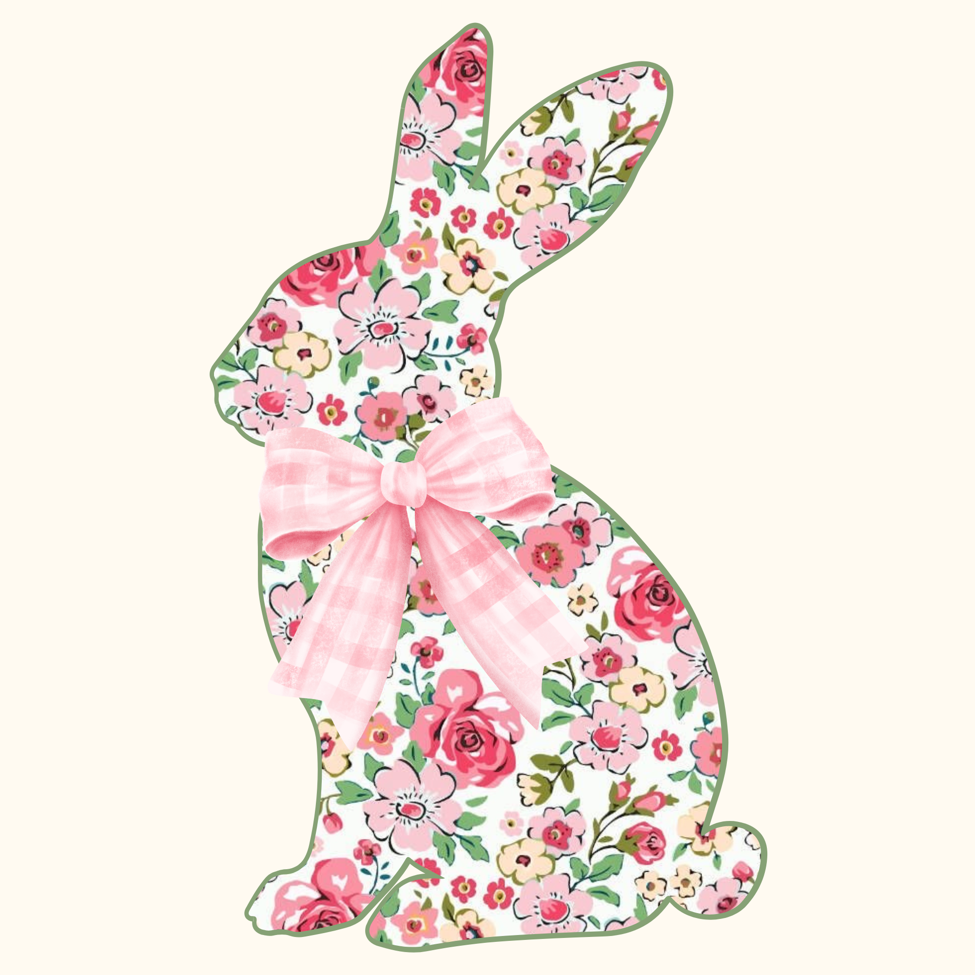 Easter 2026 - Pink Spring Floral Bunny.png